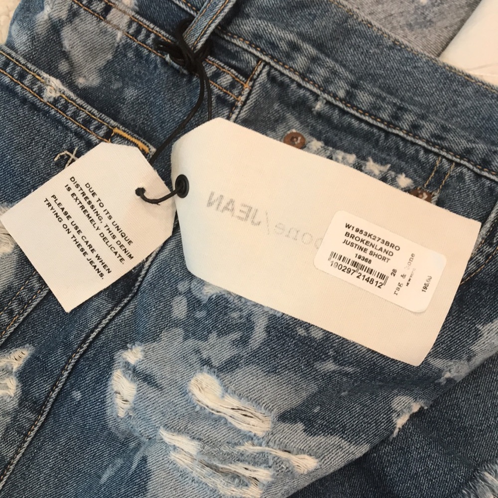 Rag & Bone Justine Shorts Nwt - image 6